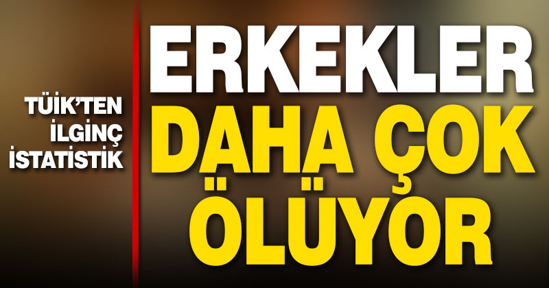 TÜİK’in medeni durum istatistiklerinde ilginç detay. Erkekler daha çok ölüyor