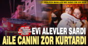 Fesleğen Mahallesi’nde çıkan yangında 3 kişi dumandan etkilendi