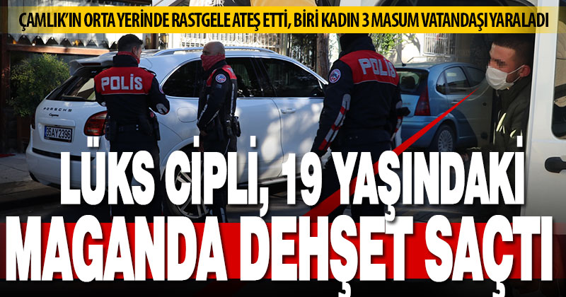 Lüks cipli şehir magandası, ‘hasmımı gördüm’ deyip ateş açtı 3 masum vatandaş yaralandı
