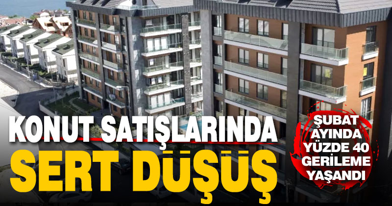 Denizli‘de konut satışları yüzde 40 azaldı