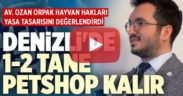 Av. Orpak hayvan hakları yasa tasarısını anlattı