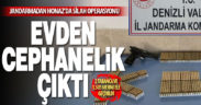 Jandarmadan Honaz’ı silah kaçakçılığı operayosyonu
