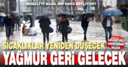 Denizli’de sıcaklıklar yeniden düşecek, yağmur gelecek