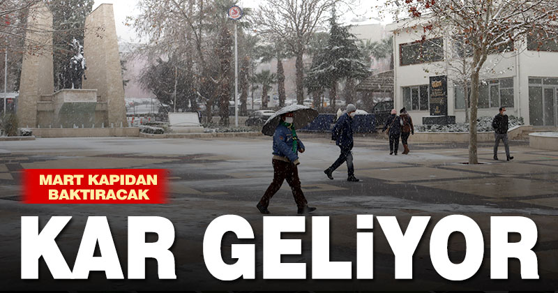 Denizli’de kar bekleniyor