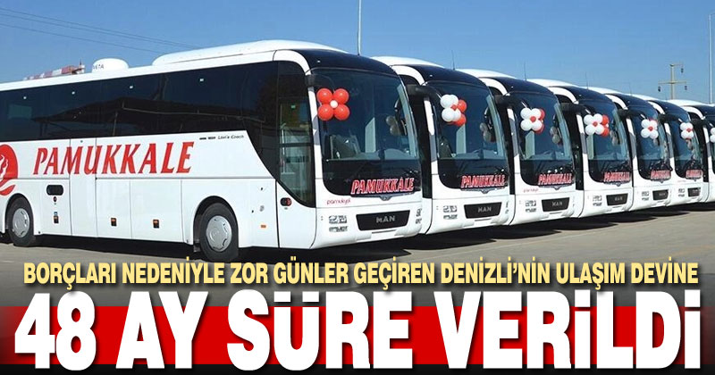 Pamukkale Turizm’in konkordato talebi kabul edildi
