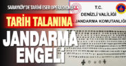 Sarayköy’de tarihi eser operasyonu