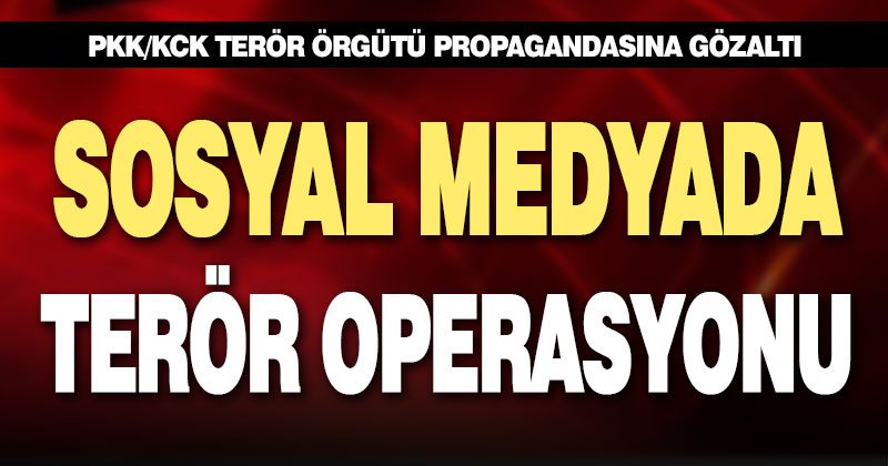 Polisten terör operasyonu:  3 gözaltı