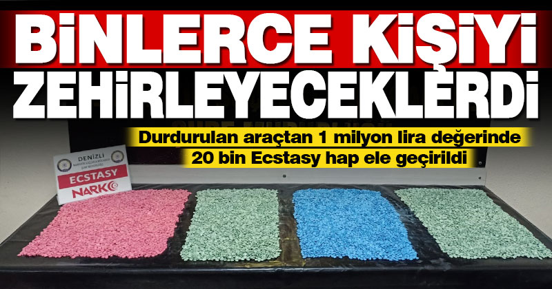 Narkotik köpeği Jibby 20 bin ectasy hap buldu, 2 zanlı tutuklandı