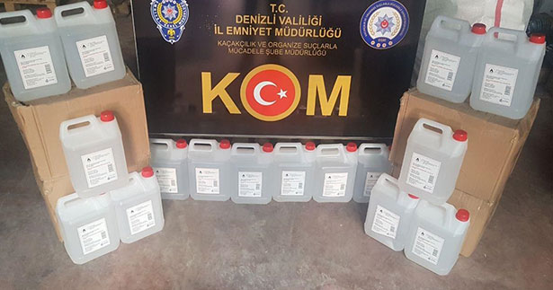 Denizli’de 4 adrese eş zamanlı kaçakçılık operasyonu
