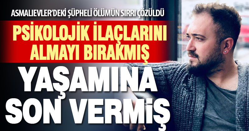 Asmalıevler’deki şüpheli ölümün altından intihar çıktı