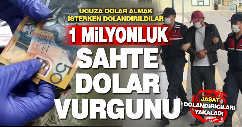 1 milyonluk doları 200 bin liraya almak isterken dolandırıldılar