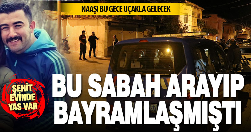 Ağrı’da şehit olan özel harekat polisi Veli Kabalay’ın Denizli’deki ailesine acı haber ulaştı