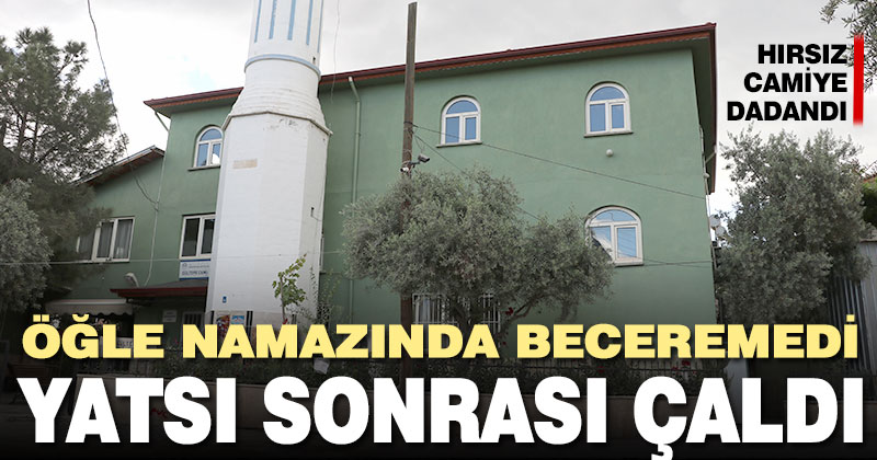 Denizli’de camiden duvar saati çalan kişi kamera görüntülerinden tespit edilerek yakalandı