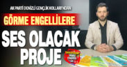 AK Parti Denizli Gençlik Kolları’ndan görme engelliler için sesli kitap