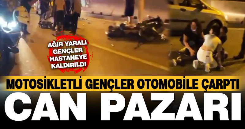 Fevzi Çakmak Bulvarı’nda kaza: 2 ağır yaralı