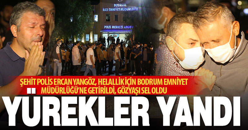 Şehit Polis Ercan Yangöz, hem Bodrum’u hem Buldan’ı yasa boğdu