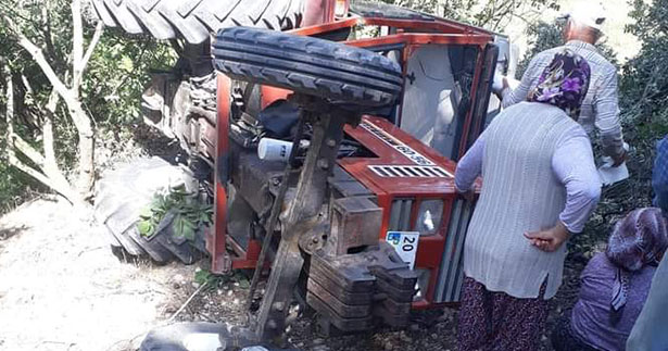 Kale’de traktör kazası: 81 yaşındaki sürücü yaralandı