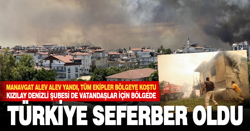 Manavgat cehenneme döndü