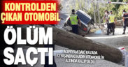 Kontrolden çıkan otomobil 72 yaşındaki yayanın ölümüne neden oldu