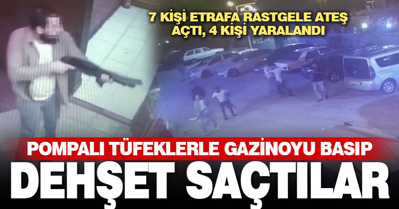 Sevgilisinin gazinoda çalıştığını öğrenen kişi arkadaşlarıyla mekanı bastı