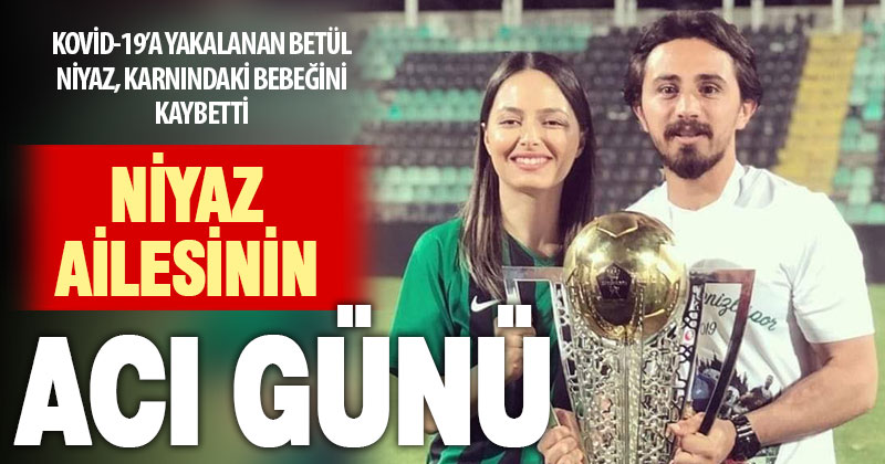 Denizlili futbolcu Recep Niyaz, doğmamış bebeğini kaybetti