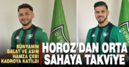 Denizlispor, Bünyamin Balat ve Asım Hamzaçebi’yi transfer etti