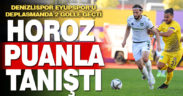 Denizlispor puanla tanıştı