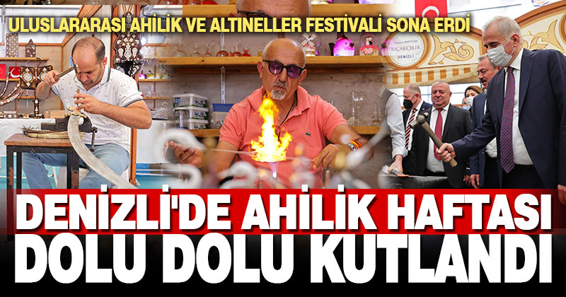 Uluslararası Ahilik ve Altıneller Festivali sona erdi
