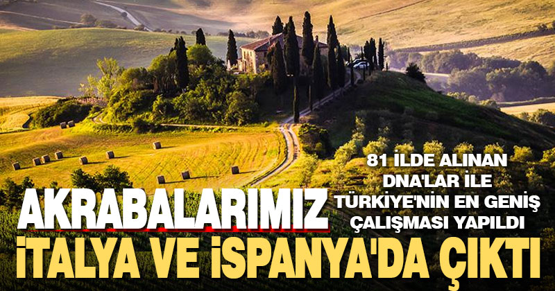 Türkiye’nin en kapsamlı DNA araştırması: Denizlililerin akrabaları Toskana’da mı?