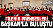 Büyükşehir Belediyespor Kadın Voleybol Takımı Başkan Zolan’ı ziyaret etti
