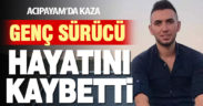 Acıpayam’da motosiklet kazasında 23 yaşındaki Aykut Kabak hayatını kaybetti