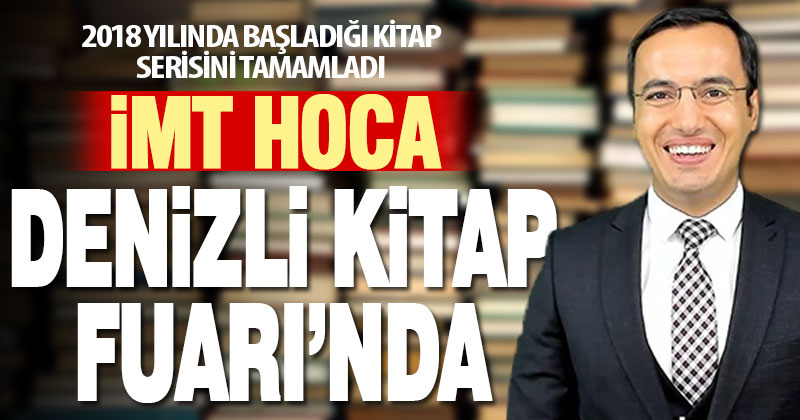İMT Hoca Denizli Kitap Fuarı’nda