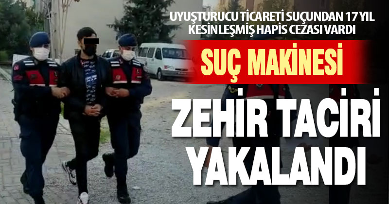17 yıl hapis cezası bulunan hükümlü yakalandı