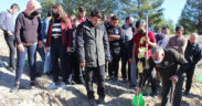 Çal’da 300 fidan toprakla buluştu