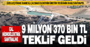 Çal Hidroelektrik Santrali özelleştirmesinde en yüksek teklifi Erk İnşaat verdi