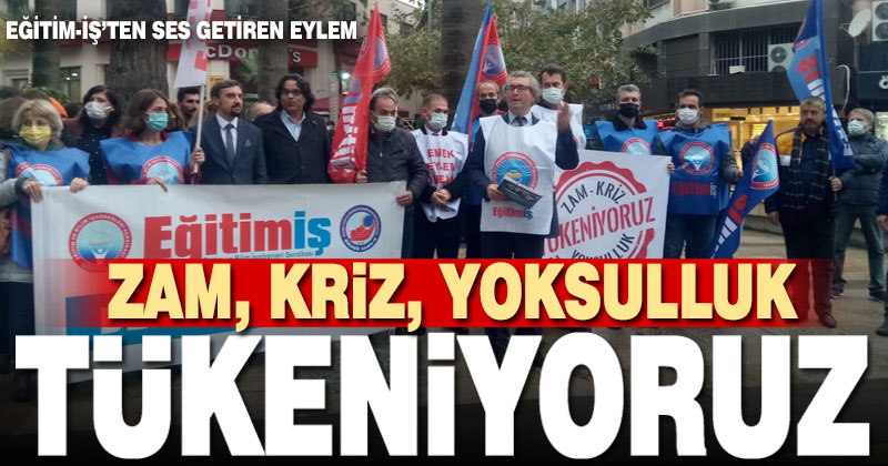Eğitim-İş’ten ses getiren eylem