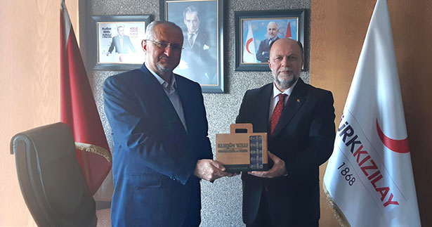 Müftü Aşık’tan Kızılay Başkanı’na ziyaret