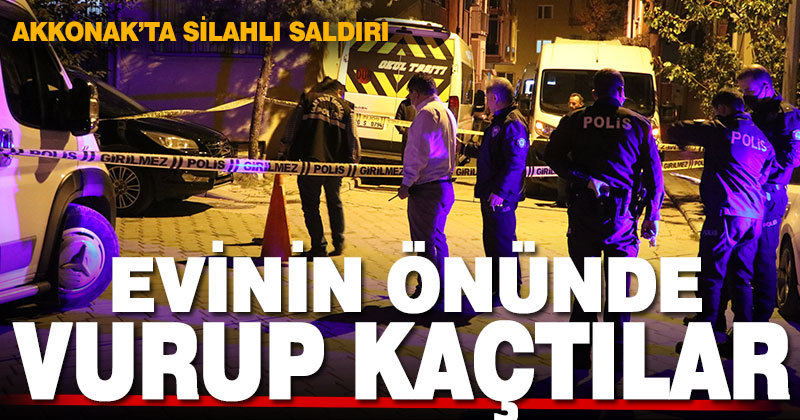 Akkonak’ta silahlı saldırı: 30 yaşındaki Gökhan Sönmez’i evinin önünde silahla vurdular