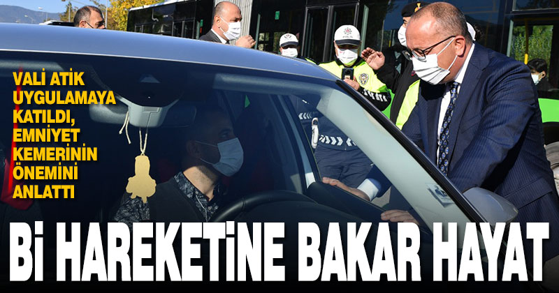 “Bi Hareketine Bakar Hayat” Projesi kapsamında uygulama yapıldı