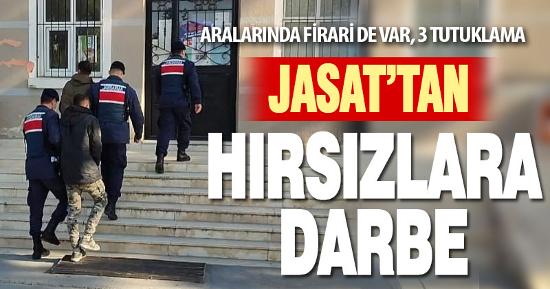 JASAT’tan hırsızlık operasyonları: 3 tutuklama