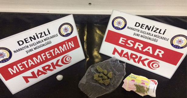 Denizli’de uyuşturucuya 15 tutuklama