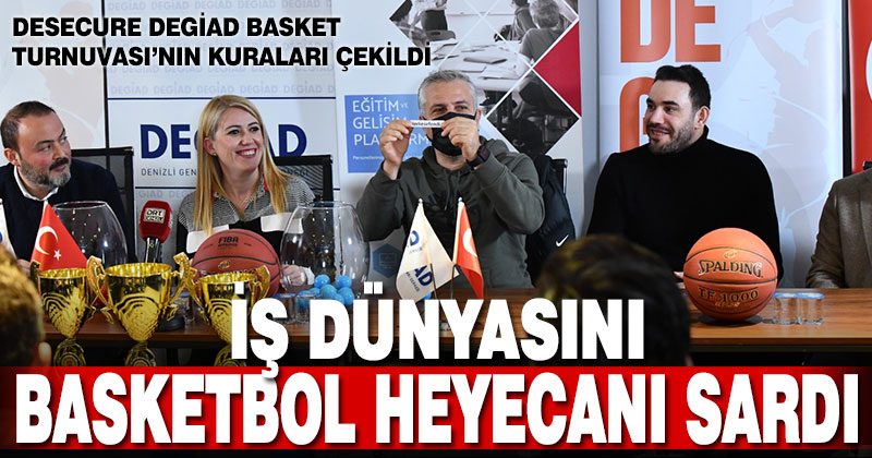 Desecure Degiad Basket Turnuvası’nın kuraları çekildi