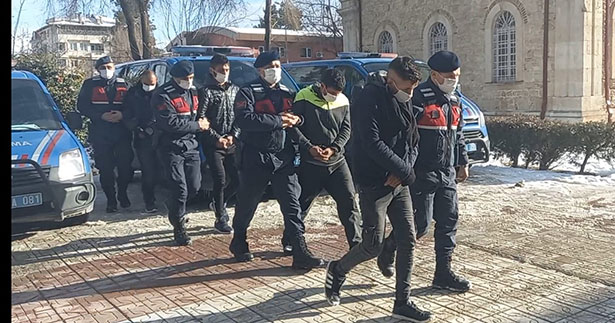 Jandarmadan hırsızlık operasyonu: 6 gözaltı