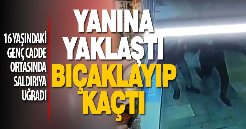 Denizli’de sokakta yürürken bıçaklanan genç ağır yaralandı