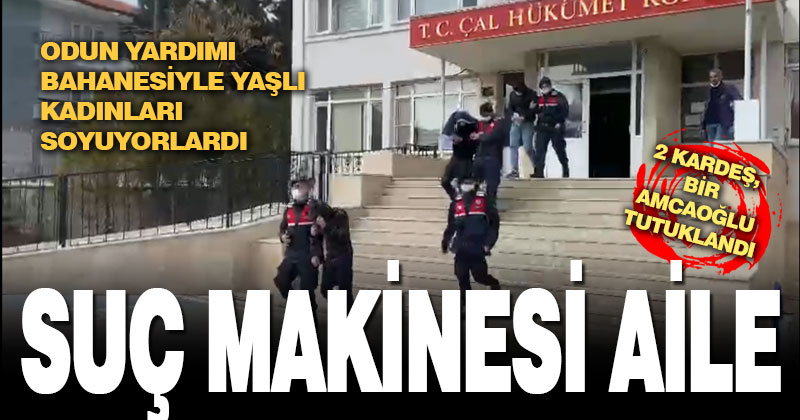 Odun yardımı bahanesiyle yaşlı kadınların 55 bin lirasını çalan 3 hırsız yakalandı
