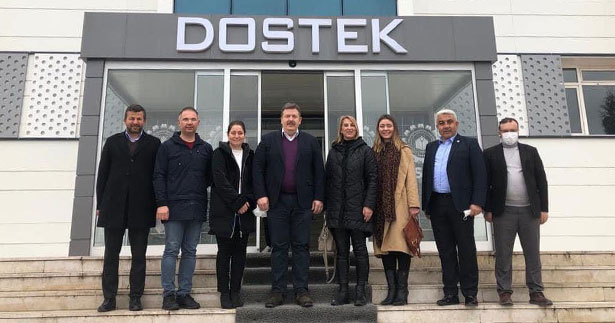 DOSTEK Koleji başkanları ağırladı