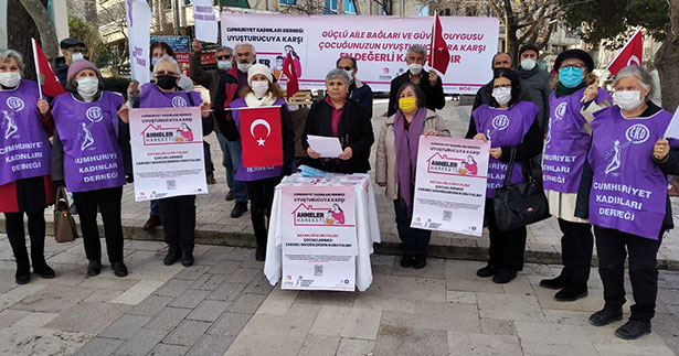 Anneler uyuşturucuya savaş açtı