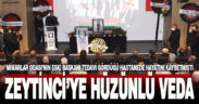 Mimarlar Odası’nda Zeytinci için tören düzenlendi