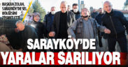 Başkan Zolan, Sarayköy’de sel bölgesini ziyaret etti