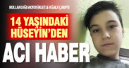 Motosikletle ağaca çarpan 14 yaşındaki çocuk öldü